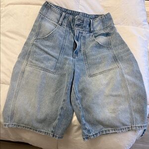 Cello Barrel Jean Shorts